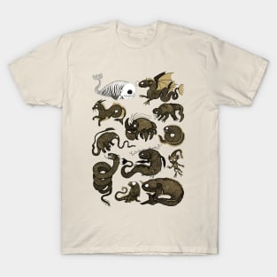 Sea Monsters assorted 3 T-Shirt